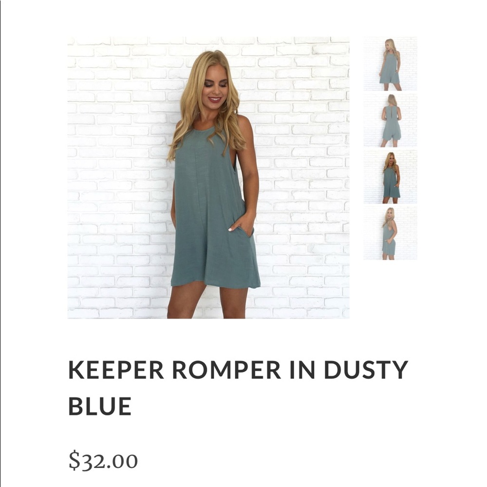Keeper romper from Dainty Hooligan